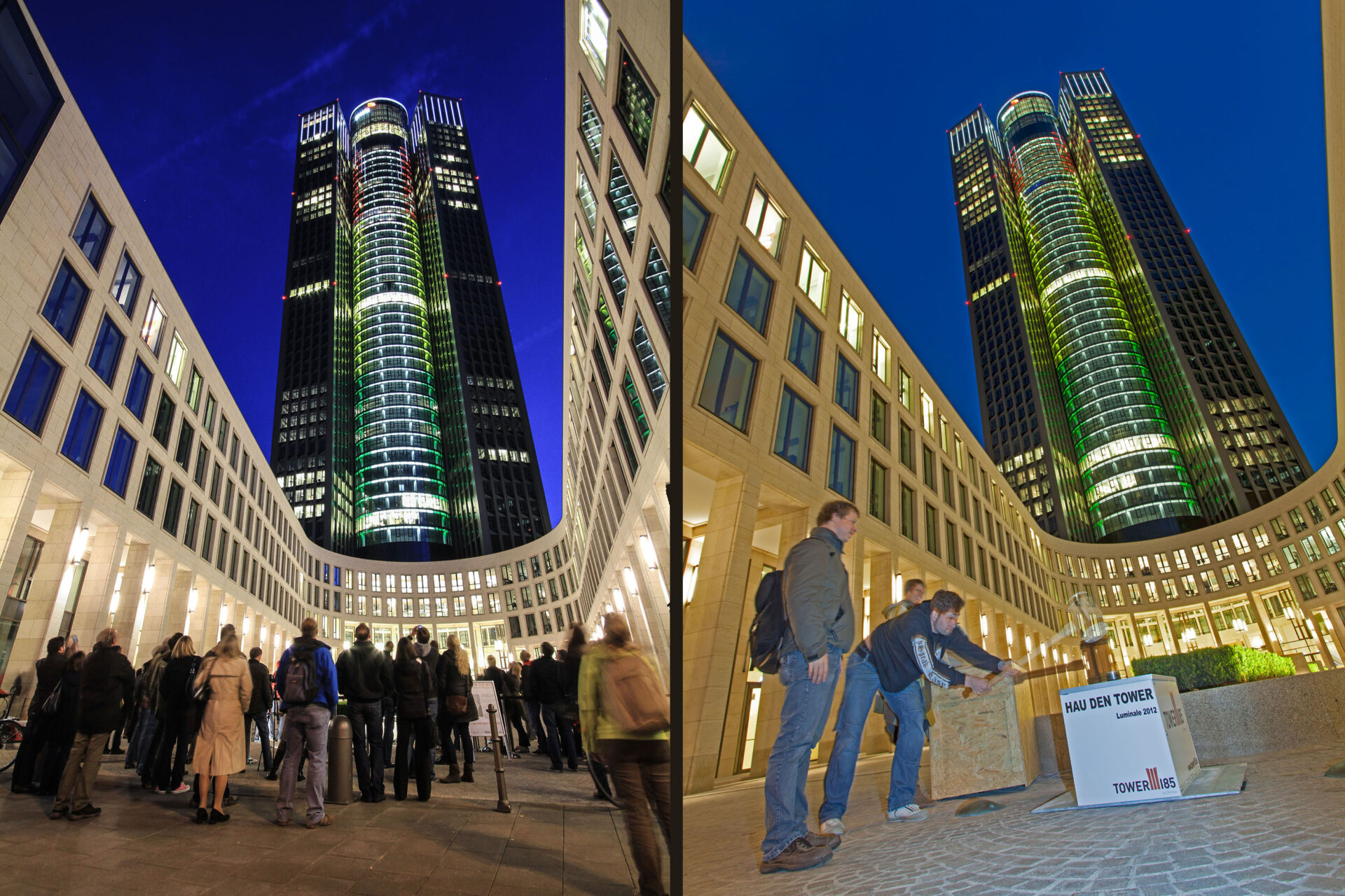 Frankfurt Hau den Tower Luminale CAImmo MarkusDiekow