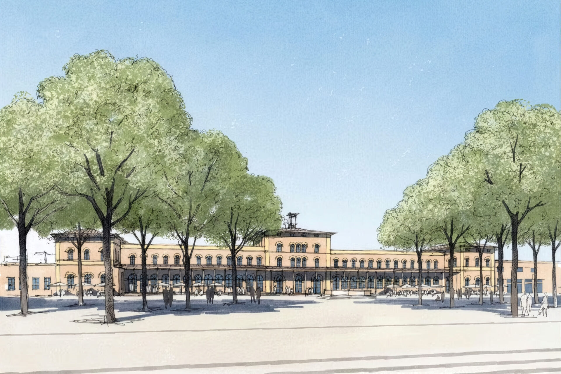 Augsburg HBF Vorplatz