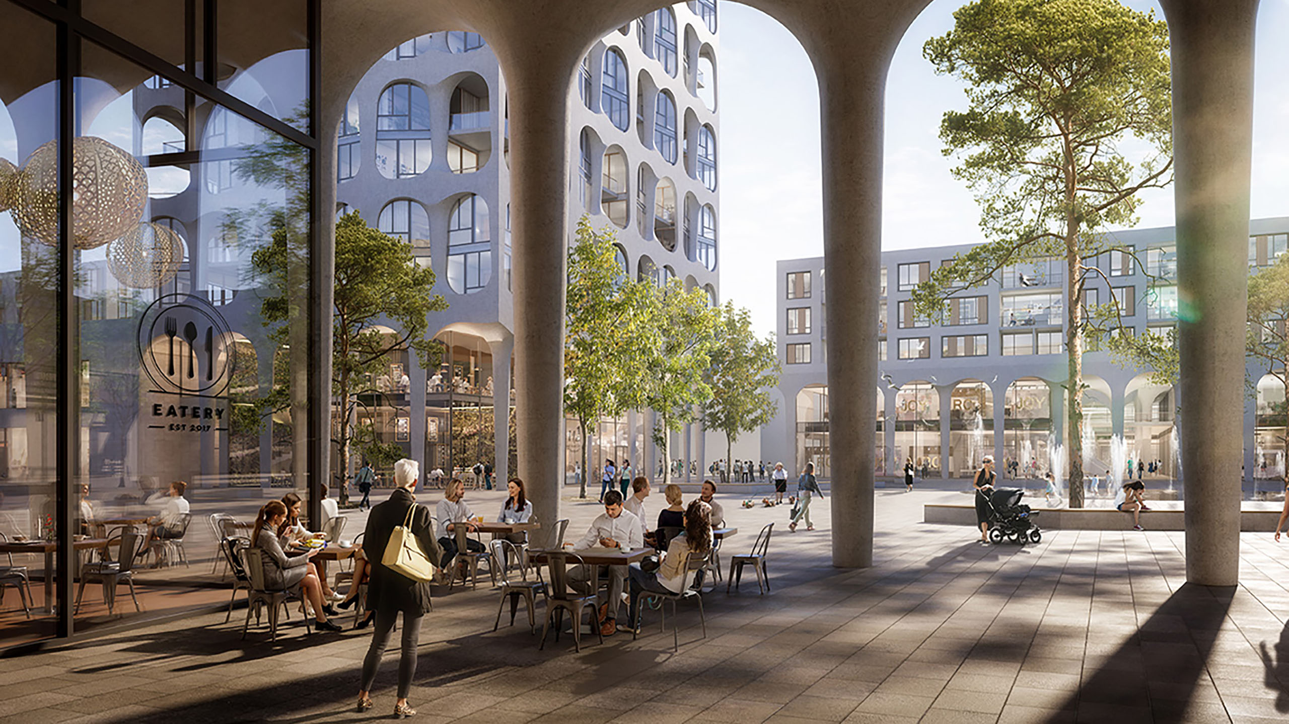 Stadtteilzentrum München Freiham DAY & LIGHT LICHTPLANUNG