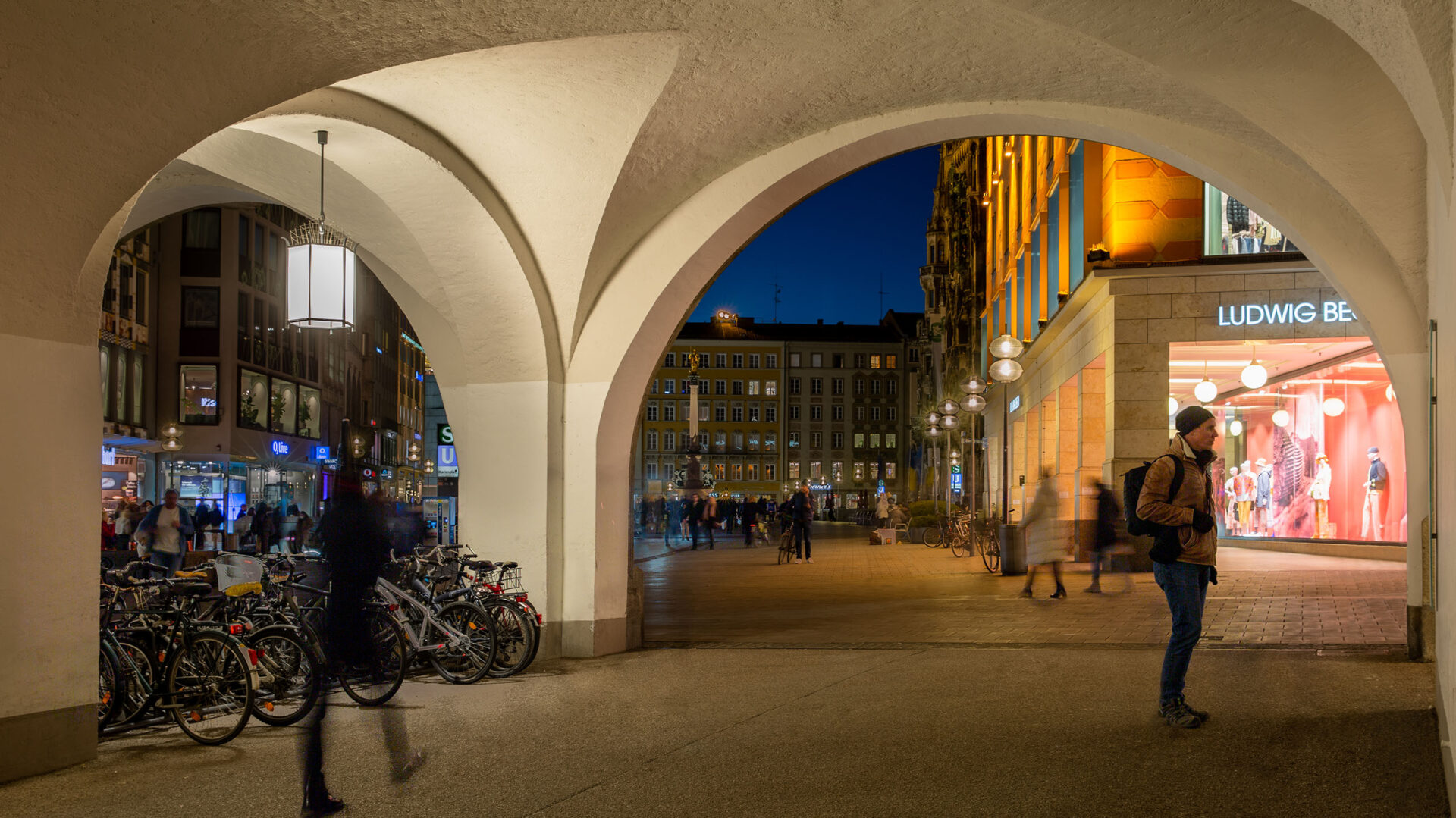 Durchgang Altes Rathaus Münche