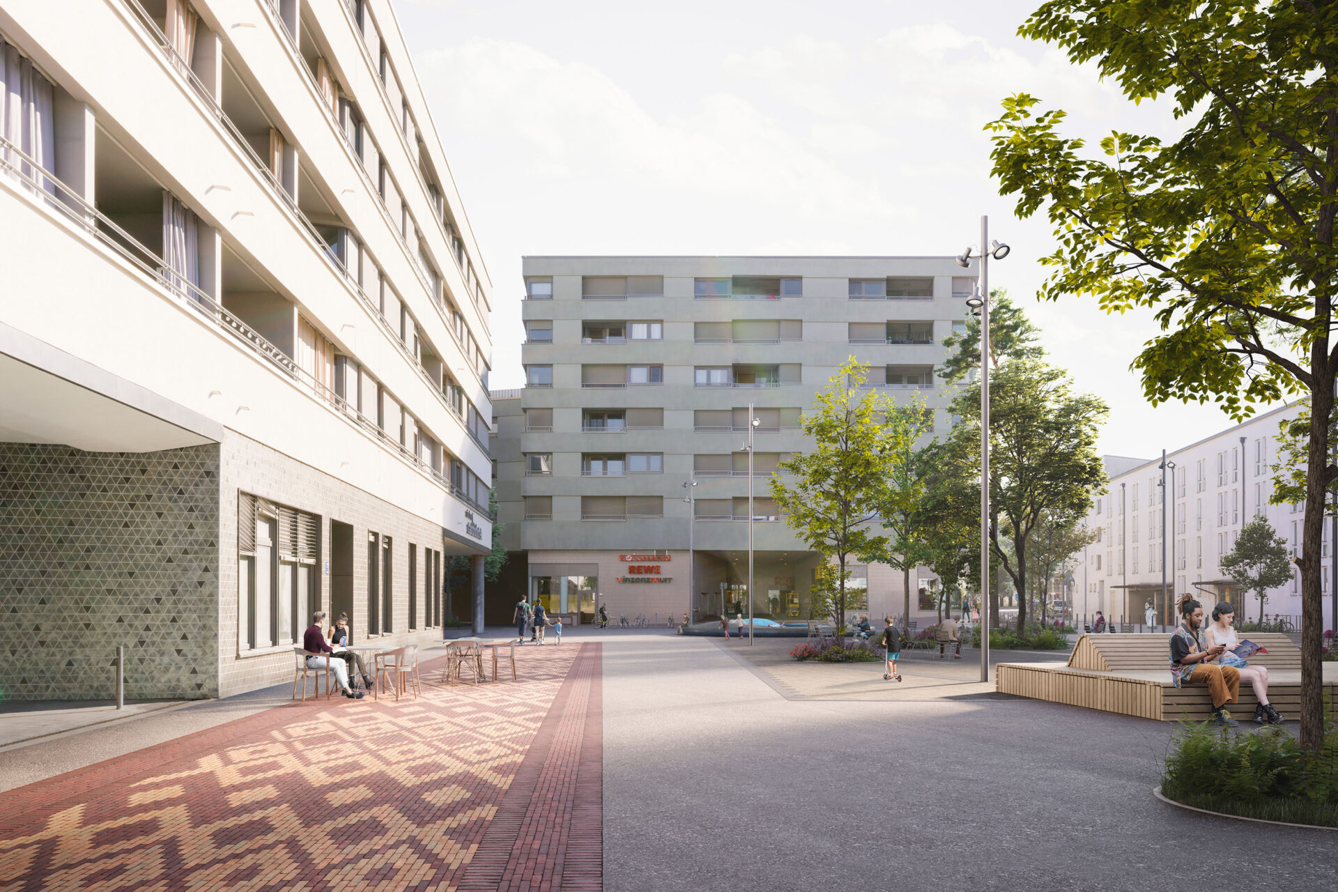 Munich Riem Elisabeth Castonier Square