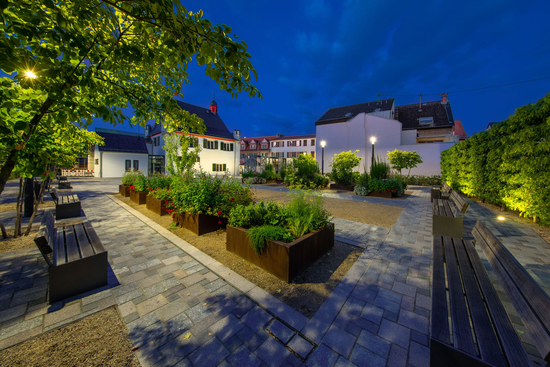 Bingen Büdesheim Rathausplatz chip