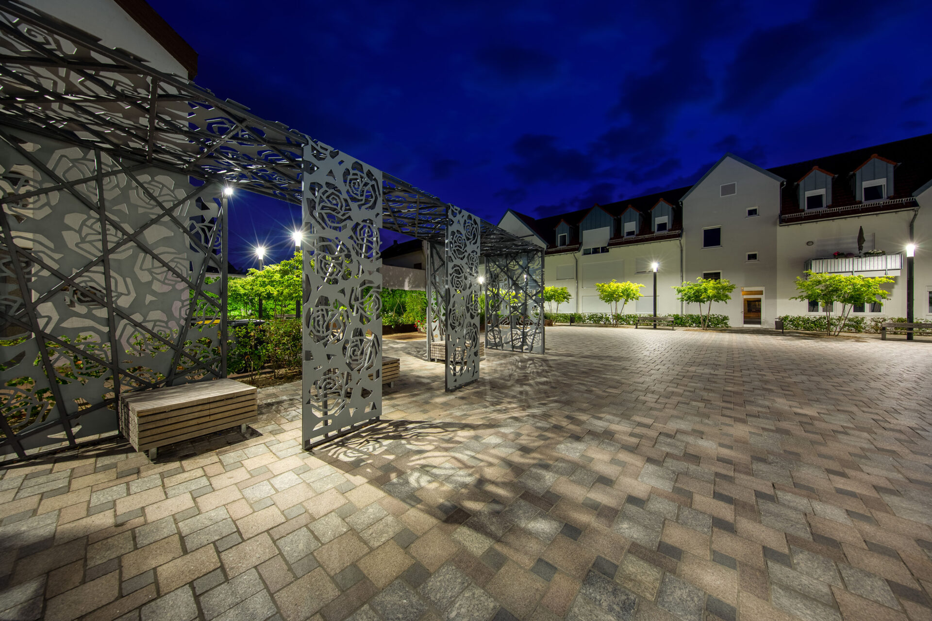 Bingen Büdesheim Rathausplatz chip